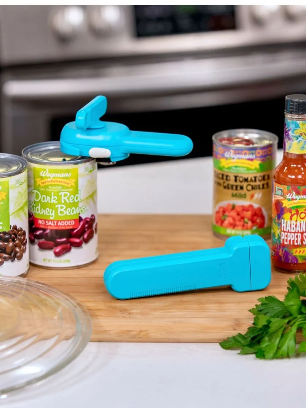 Kuhn Rikon 2 Piece Compact Can & Jar Opener Set K84158 NEW LIME